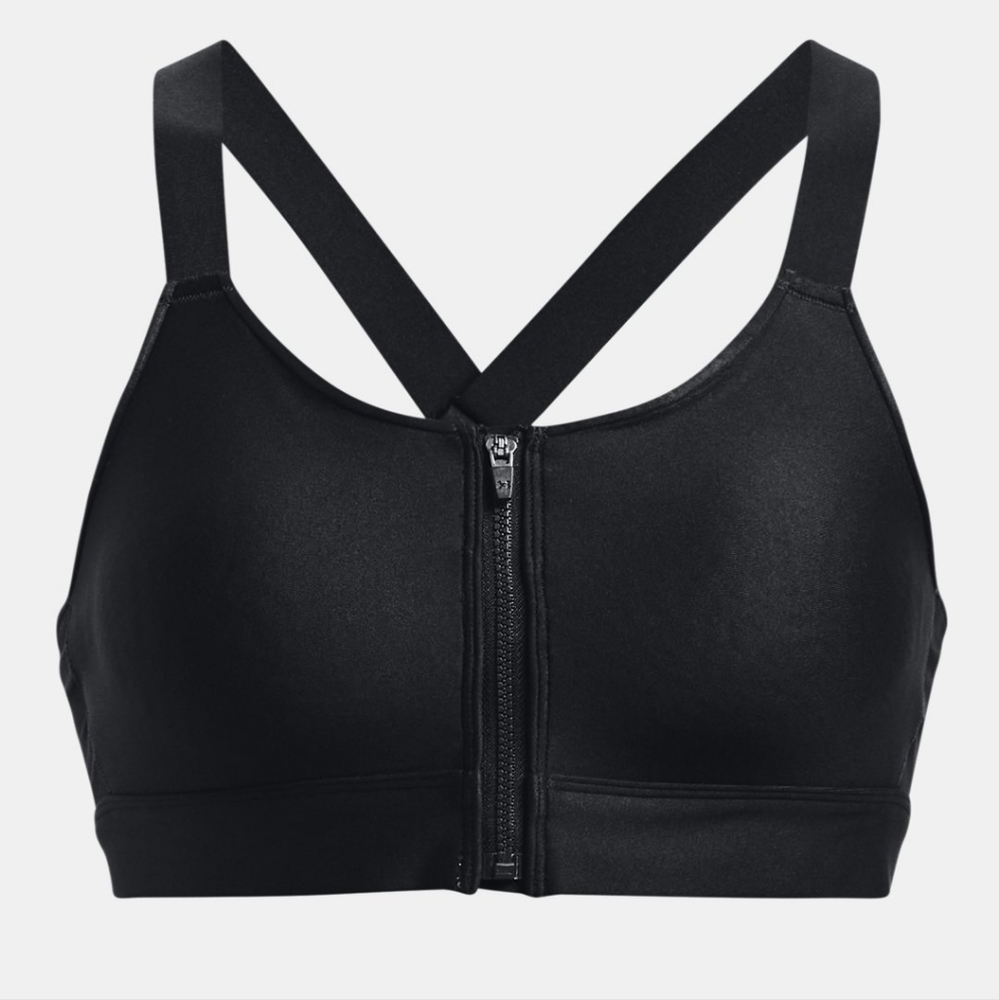 Women's Underarmour Continuum High Zip Sports Bra | Large